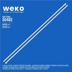Seg 55SCU9600 55' İnç 2 Adet Tv Led Bar
