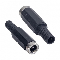 Seyyar 5.5X2.1 Mm Uç Dişi Uzatma Adaptör Fişi