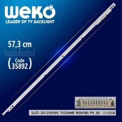 SLED 2012SVS46 7032NNB RIGHT60 PV 3D 111219 - 57.3 Cm 60 Ledli - WK-1354 Led Tv Bar