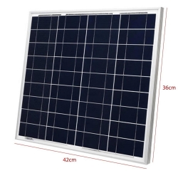 Solar panel güneş enerji 22w polikristal (42x36cm) lexron lxr-022p