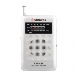 Sonivox VS-R115 Analog Radyo Gümüş Renk