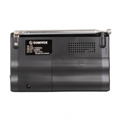 Sonivox VS-R3 Analog Radyo Siyah Renk