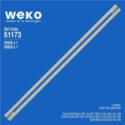 Sony KDL-320EX550 32' 2 Adet Tv Led Bar