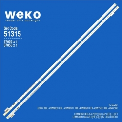 Sony KDL-43W809C 43' 2 Adet Tv Led Bar