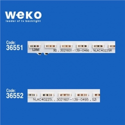 Sony Kdl-55W802A 55' İnç 2 Adet Tv Led Bar