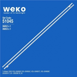Sony KDL-55W805C 55” 2 Adet Tv Led Bar