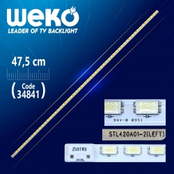 Stl420a01-2(left) - 47.5 cm 54 ledli - (wk-711)