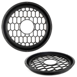 Subwoofer kapağı led takılabilir 30cm siyah 1 adet