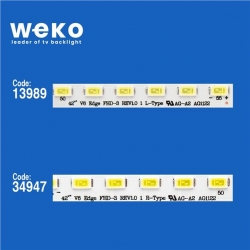 Sunny SN042LD18VG75B-V2FMS 42' İnç 2 Adet Tv Led Bar
