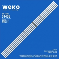 Sunny SN049LD9001-AFM 49' 5 Adet Tv Led Bar