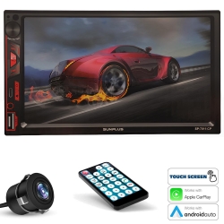 Sunplus hitech sp-7011-cp android double teyp 7 inç 4x55 watt carplay