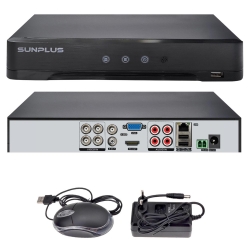 Sunplus sp-4200 ahd dvr kayıt cihazı 4 kanal 5mp xmeye