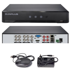 Sunplus sp-8200 ahd dvr kayıt cihazı 8 kanal 5mp xmeye
