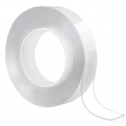 Sunup 30Mm 3 Metre Çift Taraflı Nano Teknoloji Süper Yapıştırıcı Şeffaf Bant