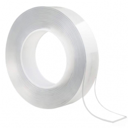 Sunup SN-24358 20Mm 3 Metre Çift Taraflı Nano Teknoloji Süper Yapıştırıcı Şeffaf Bant