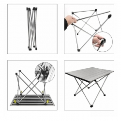 Sunup taşinabilir katlanabilir 56 x 40x 41 cm kamp masasi