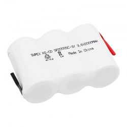 Supex 3.6 volt - 2000 mah 3lü yanyana süpürge pili