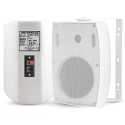Sütun hoparlör 10cm 100w beyaz trafolu universal ctr-4wt