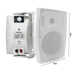 Sütun hoparlör 13cm 200w beyaz trafolu trafosuz 2 yollu nwork nx-5