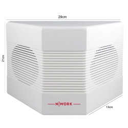 Sütun hoparlör 2x10cm 100w çift yönlü trafolu universal un-1708t