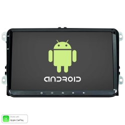 Jack martin jm-28vwcp tablet multimedya android 9 inç 2+16gb carplay volkswagen (2006-2017)