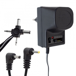 Technomax tm-2108 1.5 volt - 12 volt - 0.5 amper kademeli adaptör