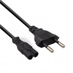 Technomax Tm-4104 1.5 Metre Siyah Teyp Fişi Cereyan Kablosu