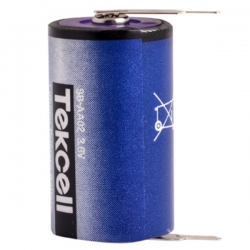 Tekcell sb-aa02 1/2aa 3.6 volt 14250 kisa boy puntali lityum pil