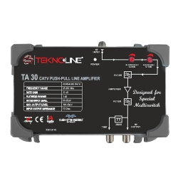 Teknoline ta-30 catv hat amplifier