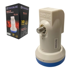 Teknoline tl-111 tekli lnb (single) 0.6db 3d fhd 4k