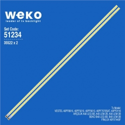 Telefunken 40XT7000 40'' 2 Adet Tv Led Bar