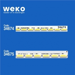 Telefunken 43TF6060 43' İnç 2 Adet Tv Led Bar