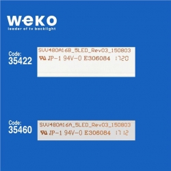 Telefunken 48TF6020 48'' İnç 6 Adet Tv Led Bar