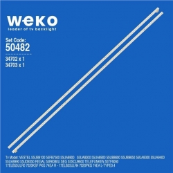Telefunken 55TF6060 55' İnç 2 Adet Tv Led Bar