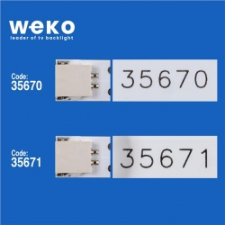 Telefunken D55U400M4CWI 55'' İnç 7 Adet Tv Led Bar (Seri 1)