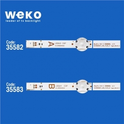 Telefunken D55U400M4CWI 55'' İnç 7 Adet Tv Led Bar (Seri 2)