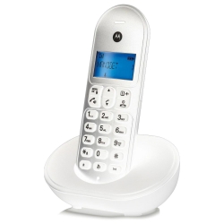 Telsiz dect telefon beyaz motorola t101