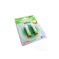 Tinko şarjlı pil aaa ince kalem 600 mah ni-mh2 li paket