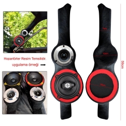 Tofaş ön direk pandizot ikili 13cm + 10cm tek halkalı 2 adet