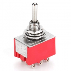 Toggle switch on-off-on ø6mm mts-303 (ic-148b)