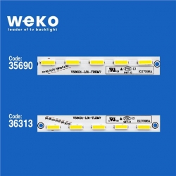 Toshiba 58L8400U 58'' İnç 2 Adet Tv Led Bar