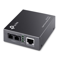 Tp-link mc210cs gigabit single mode ethernet medya dönüştürücü