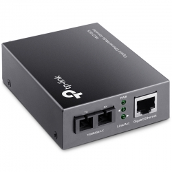 Tp-link mc210cs gigabit single mode ethernet medya dönüştürücü
