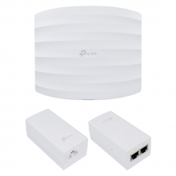 Tp-link omada eap225 ac1350 dual band wifi 1xgbit rj45 450mbps/2.4ghz/867mbps/5ghz access point (poe adaptörü dahil)