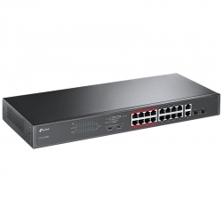 Tp-link tl-sl1218mpe jetstream 16 port10/100 mbps 192 watt poe 2 port gigabit switch