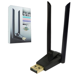 Trio w-136 wifi adaptör 300 mbps çift antenli