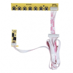 Tv Yedili Tuş Takımı Ve Alıcı Göz Devresi 17-27'' Inch Arası Uyumlu