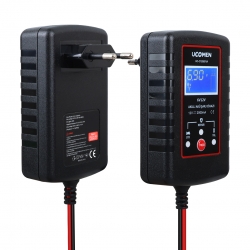 Ucomen uc-c120201a siyah 6/12v 2a led göstergeli akü şarj cihazi