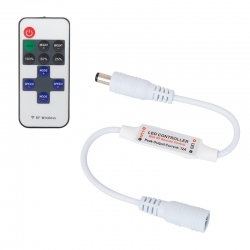 Uzaktan kumandali 5 volt - 12 volt - 24 volt rf şerit led dimmer led kontrol cihazi