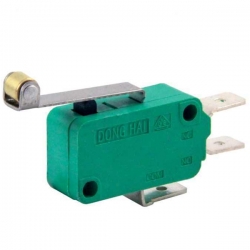 Uzun makarali yeşil micro switch (ic-176b)